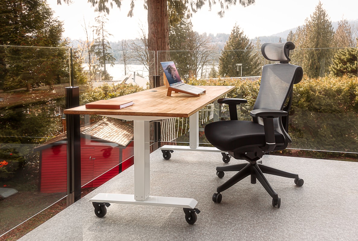 Ergonomische werkplek setup